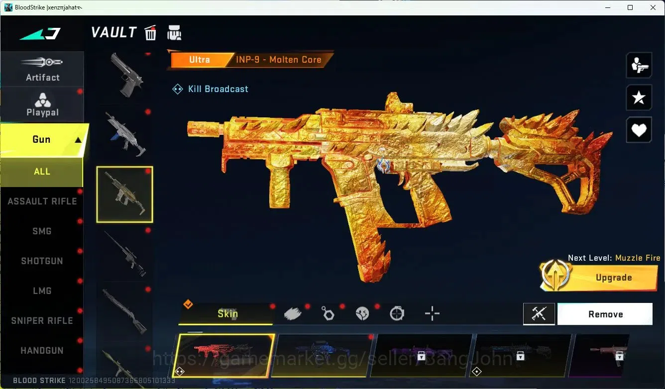 Blood Strike Accounts ASIA|COLLAB=ZANPAKUTO,QBZ95,KAR98K|ULTRA=ONE HANDE image 13