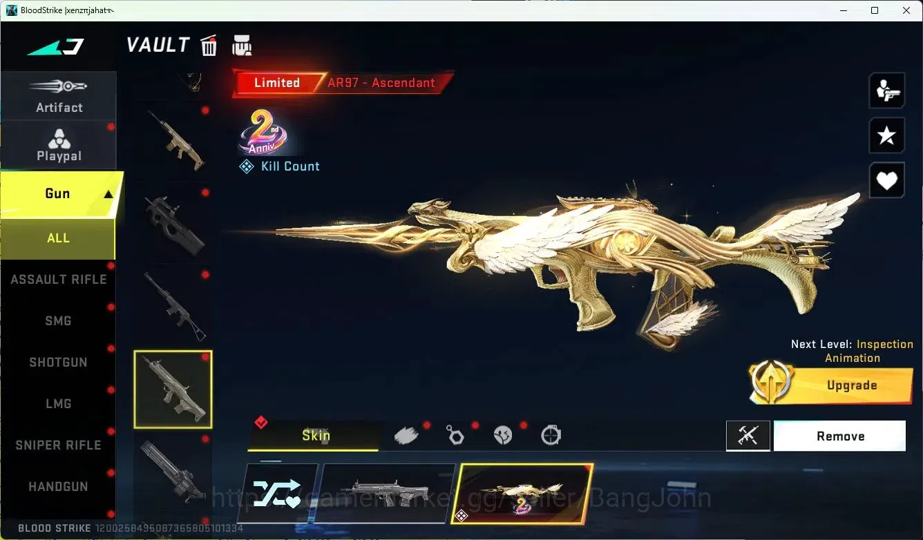Blood Strike Accounts ASIA|COLLAB=ZANPAKUTO,QBZ95,KAR98K|ULTRA=ONE HANDE image 15