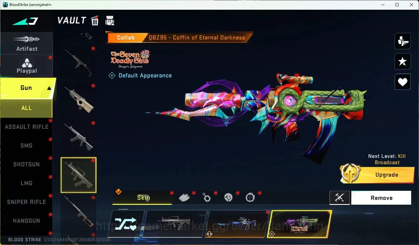 Blood Strike Accounts ASIA|COLLAB=ZANPAKUTO,QBZ95,KAR98K|ULTRA=ONE HANDE image 18