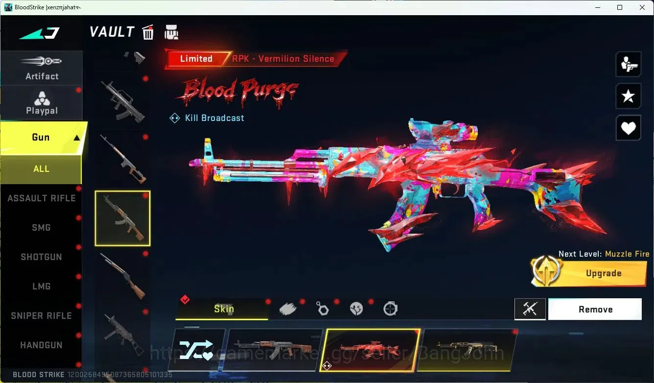 Blood Strike Accounts ASIA|COLLAB=ZANPAKUTO,QBZ95,KAR98K|ULTRA=ONE HANDE image 19