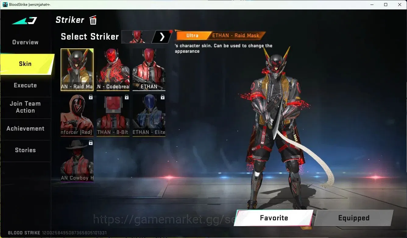 Blood Strike Accounts ASIA|COLLAB=ZANPAKUTO,QBZ95,KAR98K|ULTRA=ONE HANDE image 3