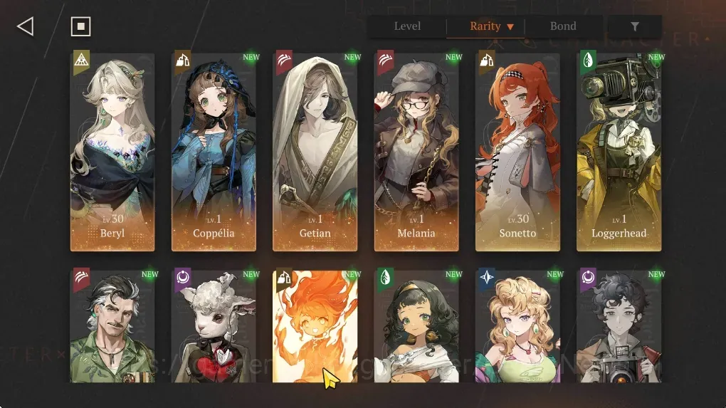 Reverse: 1999 Accounts Starter Global|Lv 2|4 SSR 1 Limited| Beryl |Coppelia,Getian,Melania|Log Bluepoch|Check SS|RVS1809 1