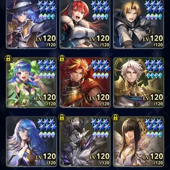 Last Cloudia Accounts Mid‑Game Global|Rank 36|Full Mushoku (Roxy,Eris,Rudeus G)+(Tilith,Vargas)+(SM Sera,MP Lucia,GO Rada