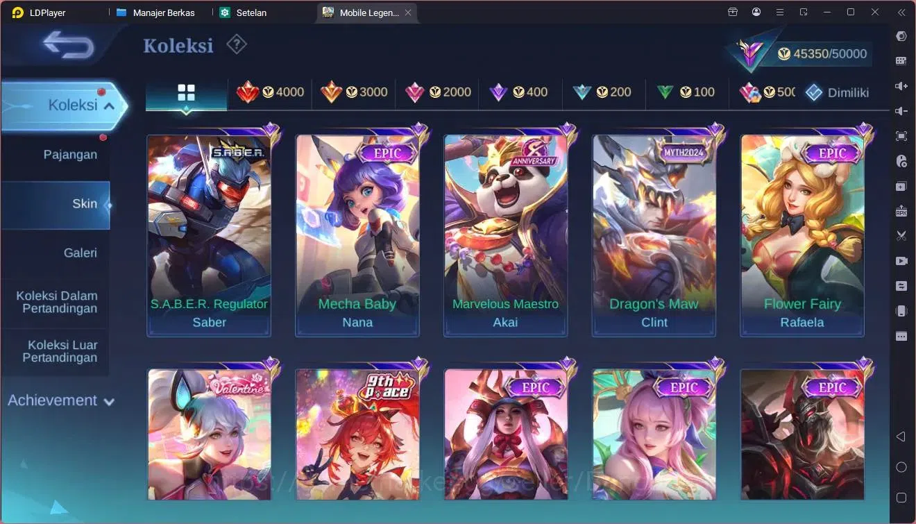 Mobile Legends: Bang Bang Accounts Global | Hero 102, Skin 188. Collector Natalia, KO image 6