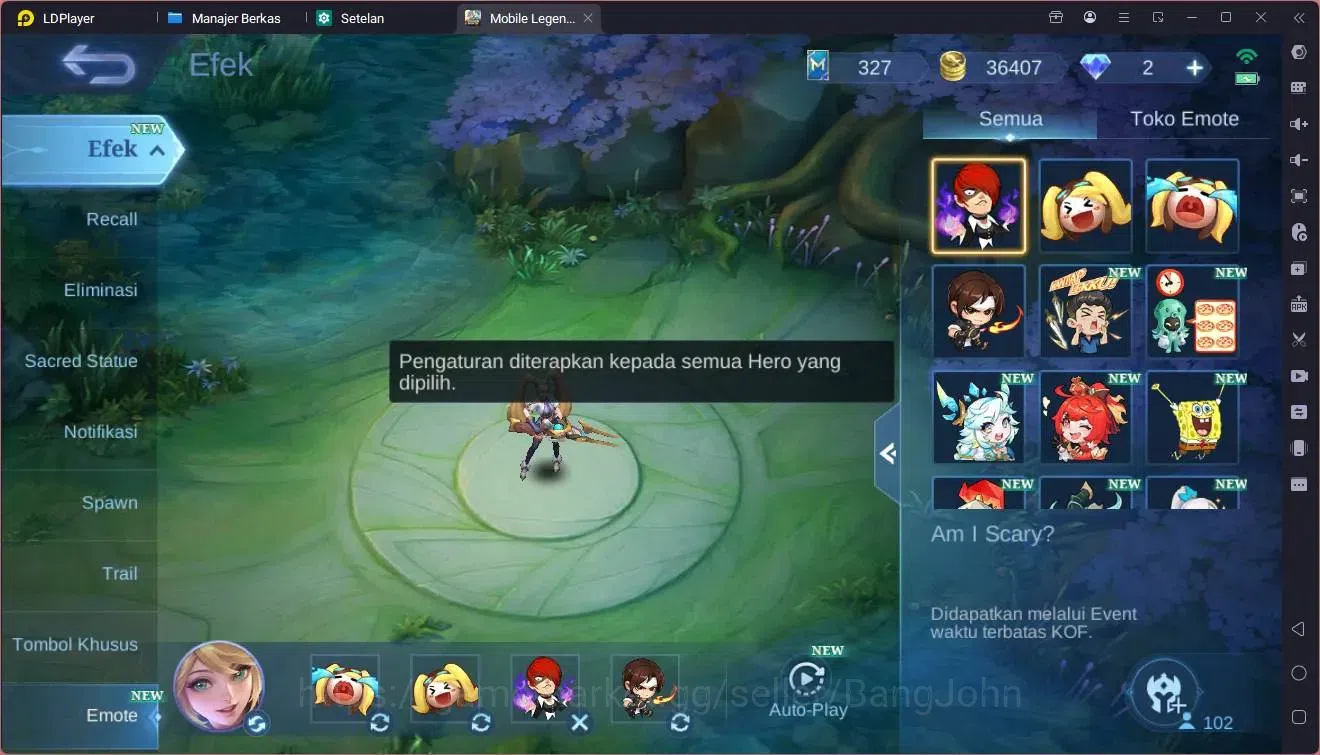 Mobile Legends: Bang Bang Accounts Global | Hero 102, Skin 188. Collector Natalia, KO image 9