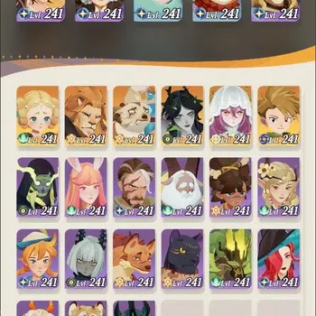 AFK Journey Accounts GLOBAL G237|Collab Digimon (Gabumon)+Aurora +3 Hero Selector|48K DM|20 SC,30 Rate Up,59 Epic,447 Invite