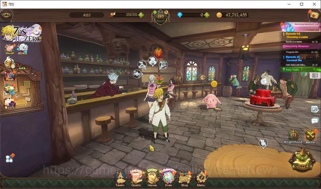 The Seven Deadly Sins: Grand Cross Accounts Asia|10M CC|67 LS|10 LR+11 UR+Many Collab|Cusack4/ image 1