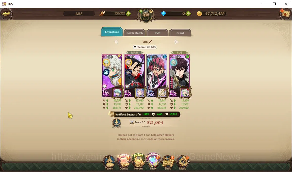 The Seven Deadly Sins: Grand Cross Accounts Asia|10M CC|67 LS|10 LR+11 UR+Many Collab|Cusack4/ image 11