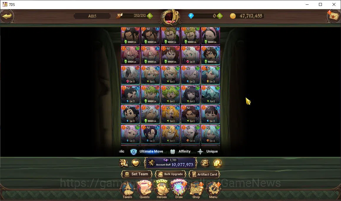 The Seven Deadly Sins: Grand Cross Accounts Asia|10M CC|67 LS|10 LR+11 UR+Many Collab|Cusack4/ image 12