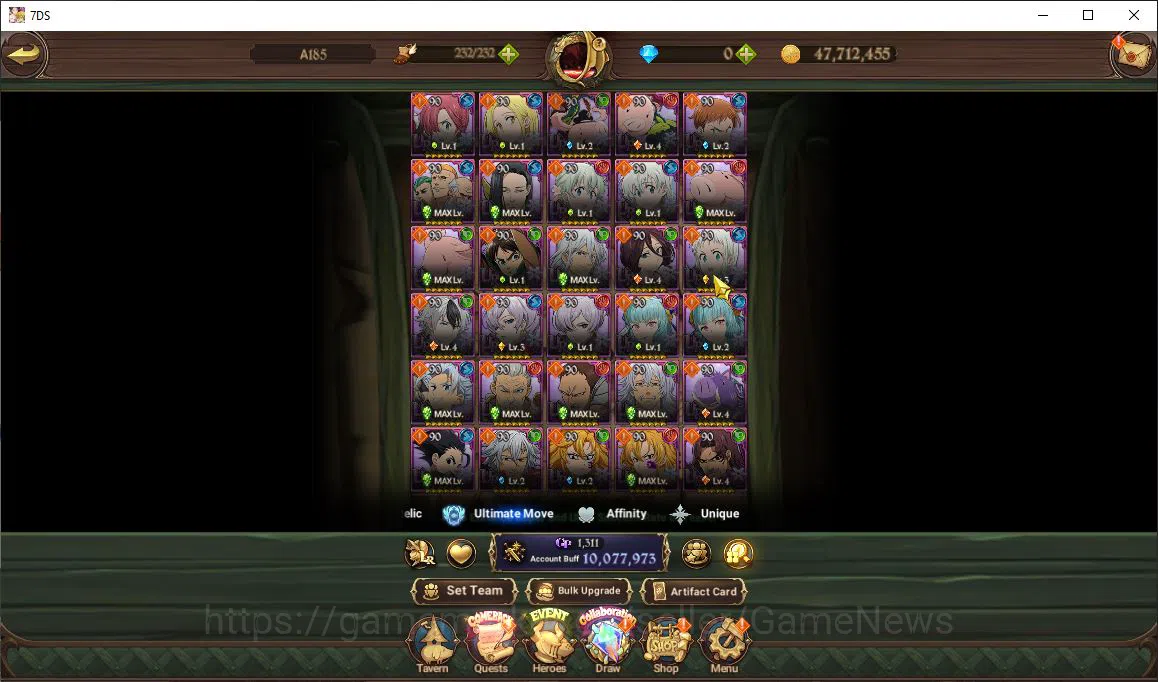 The Seven Deadly Sins: Grand Cross Accounts Asia|10M CC|67 LS|10 LR+11 UR+Many Collab|Cusack4/ image 16