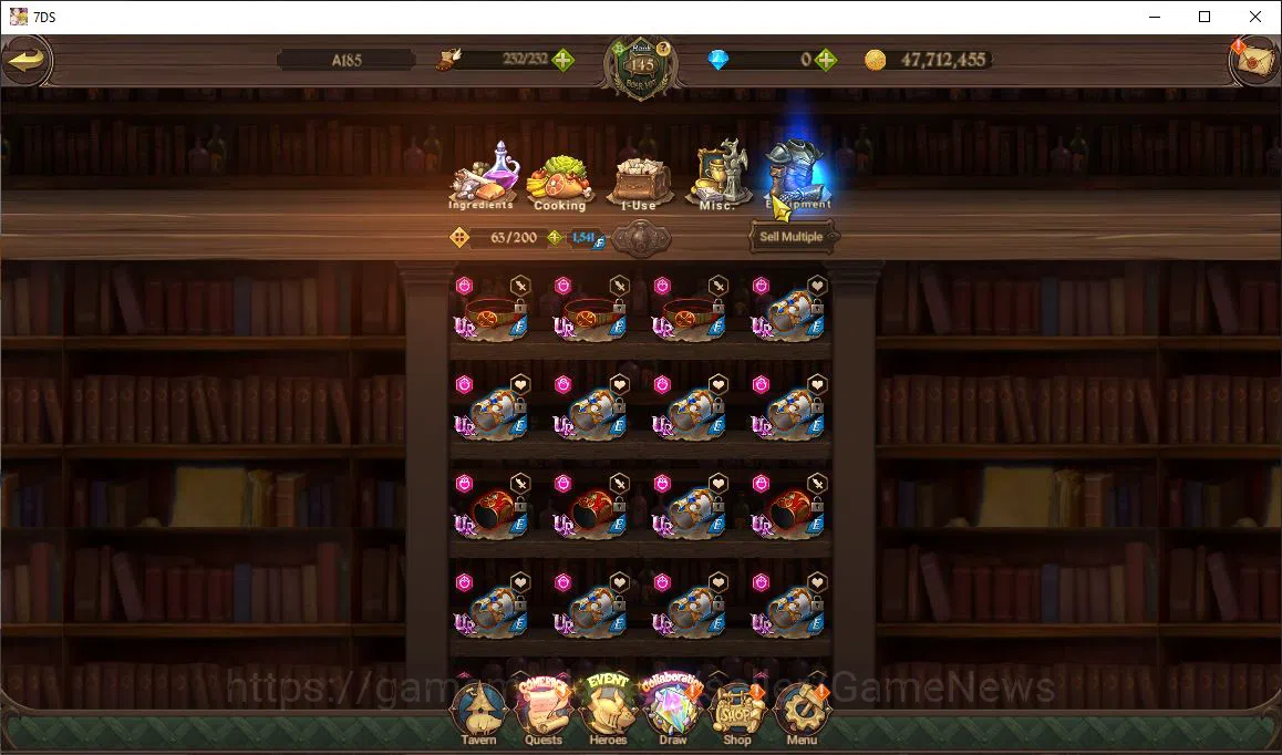 The Seven Deadly Sins: Grand Cross Accounts Asia|10M CC|67 LS|10 LR+11 UR+Many Collab|Cusack4/ image 3