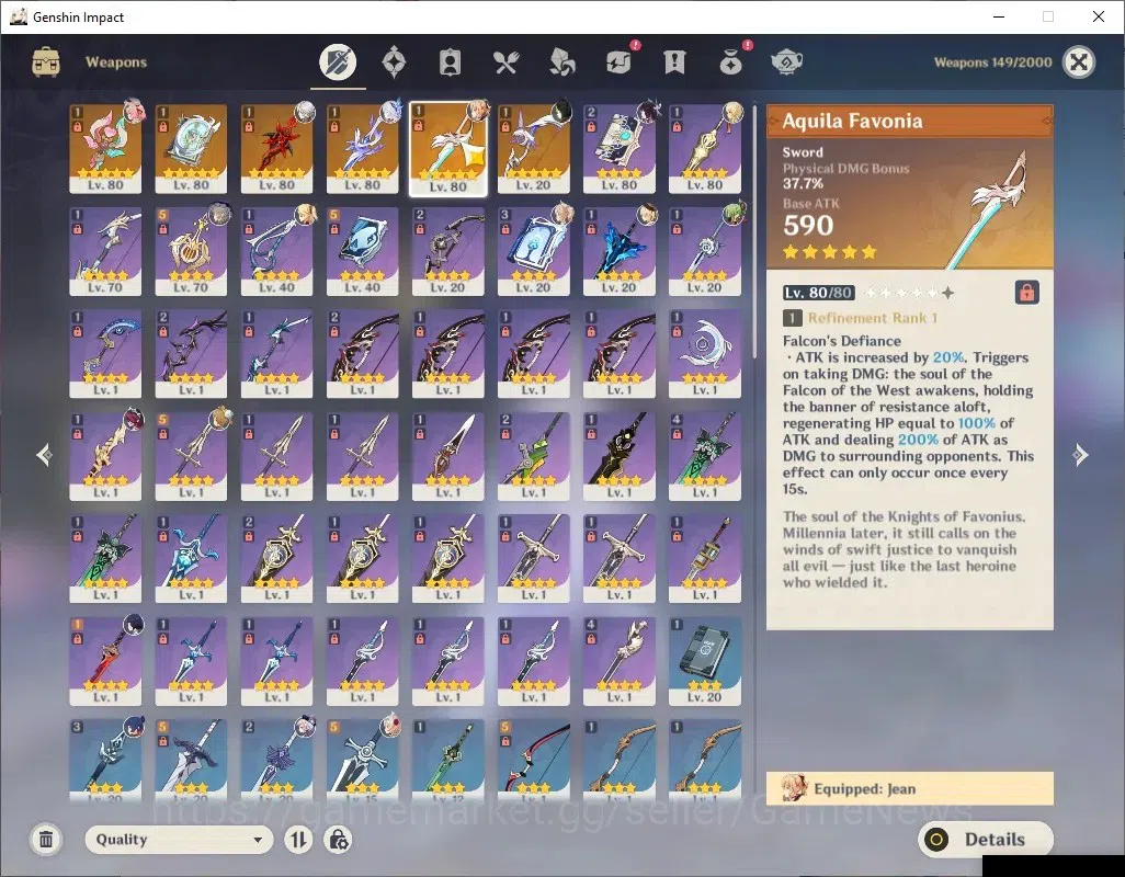 Genshin Impact Accounts ASIA|AR 56|4 Limited+6(*5Wep)|(Skirk,Varesa,Arlecc image 10