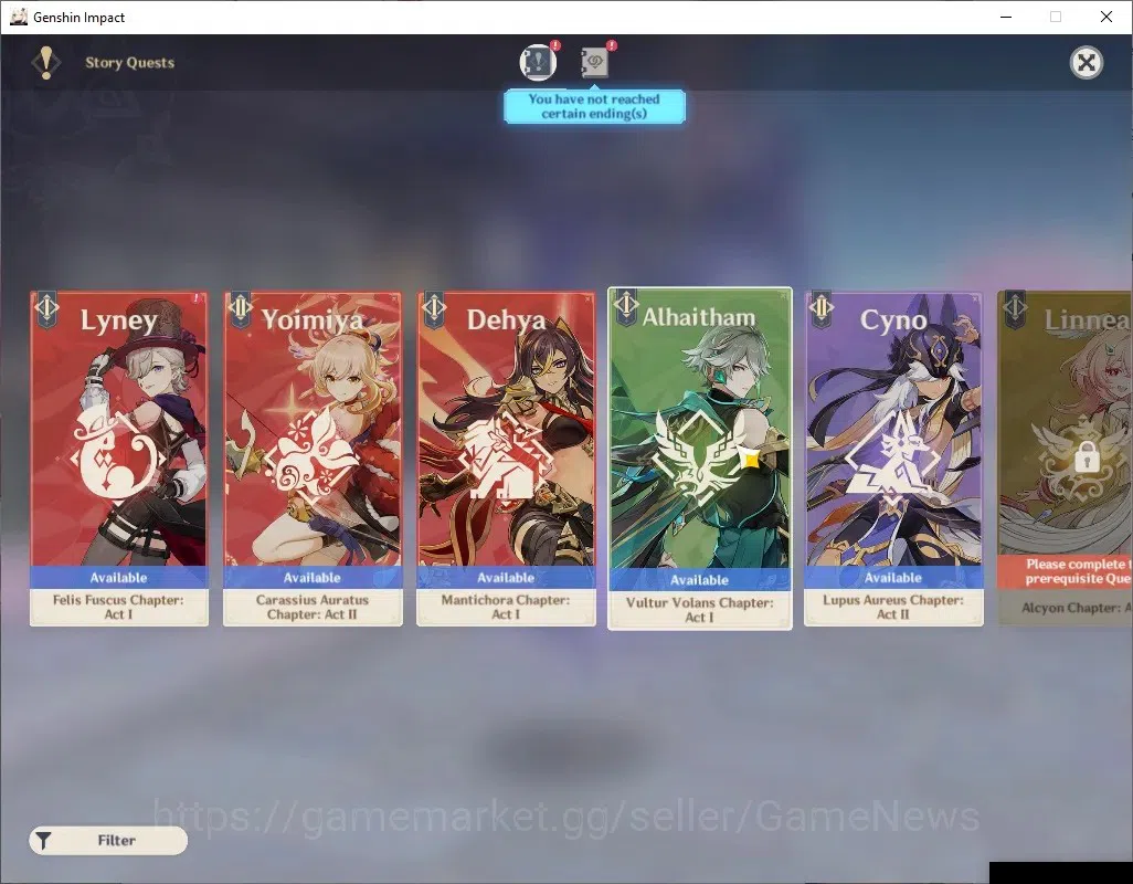 Genshin Impact Accounts ASIA|AR 56|4 Limited+6(*5Wep)|(Skirk,Varesa,Arlecc image 20