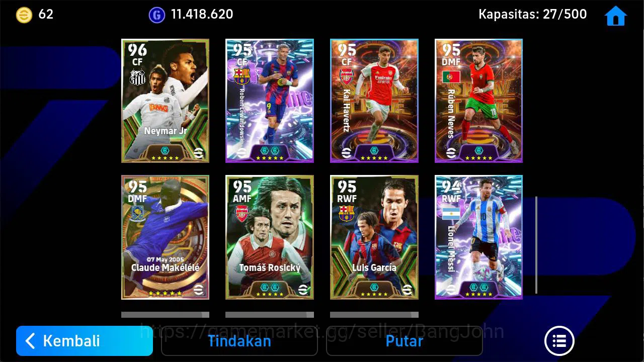eFootball Accounts power 3163 | ronakldinho legend, Chiellini epic, o image 5