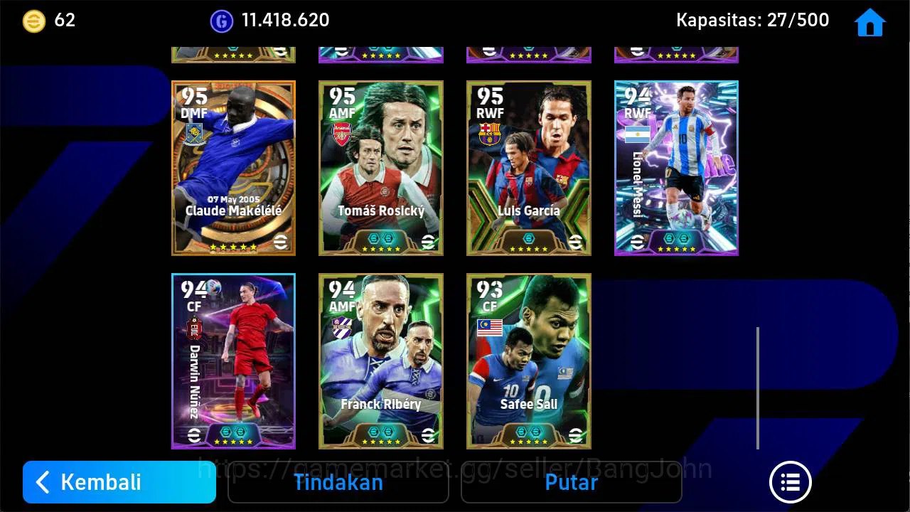 eFootball Accounts power 3163 | ronakldinho legend, Chiellini epic, o image 6