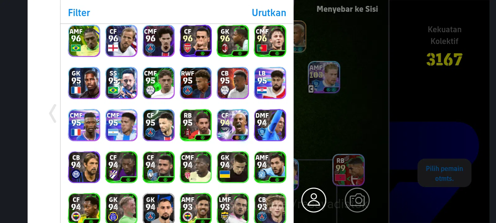 eFootball Accounts Legends & Iconic Players EFOOTBALL 2026 | JOHN OSEA, ROBERTO CARLOS, MATHEUS, 3 MANAGER BOOSTER, POWER 2