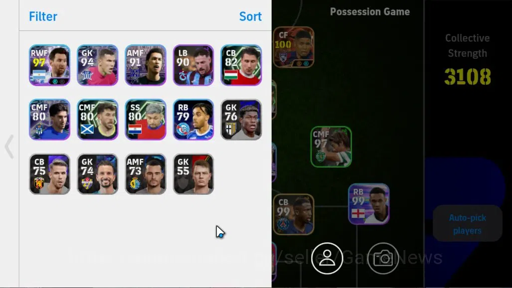 eFootball Accounts Android|Epic Bergson,Didier Drogba,Steven Gerrad,I image 2