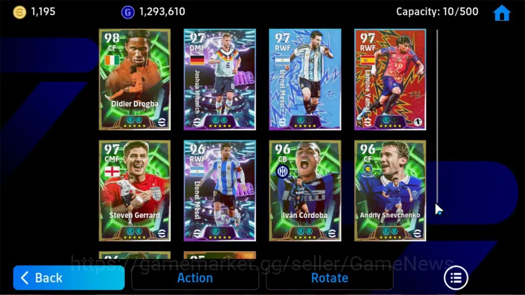 eFootball Accounts Android|Epic Bergson,Didier Drogba,Steven Gerrad,I image 4