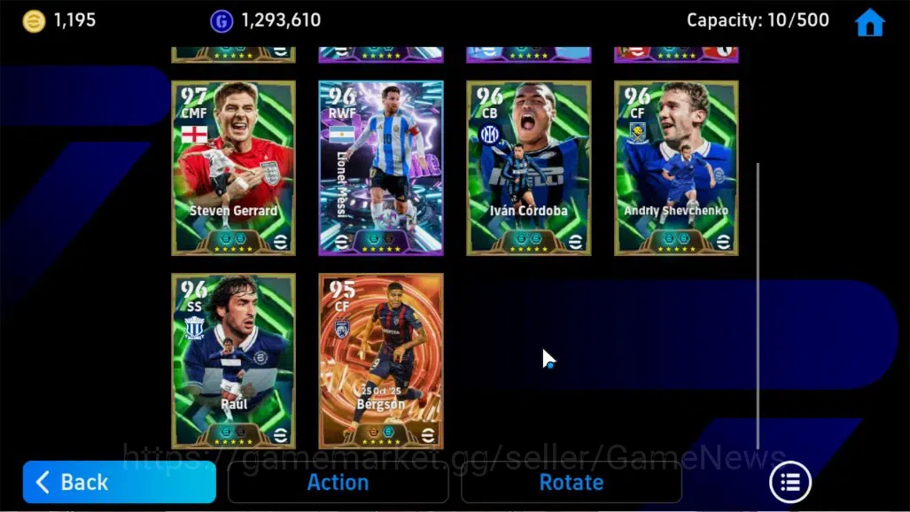eFootball Accounts Android|Epic Bergson,Didier Drogba,Steven Gerrad,I image 5