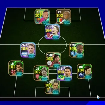 eFootball Accounts Legends & Iconic Players Android|20 Epic Buffon,Yaya Toure,Luis Suarez,Ronaldinho,Xabi Alonso,Javler