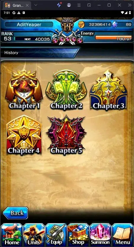 Grand Summoners Accounts End-Game Global | Sayaka Miki TW,DLS Rimuru TW,Starblade Valeria TW|6 Ascend|Rank 53 | Detail Check 2