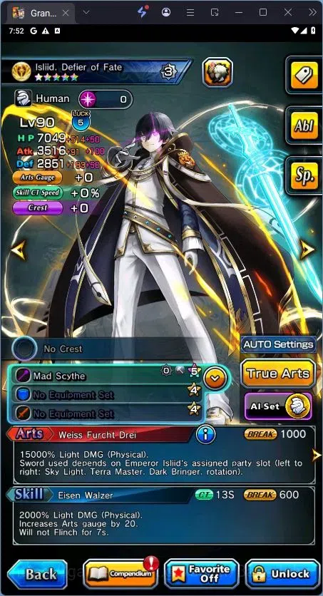 Grand Summoners Accounts End-Game Global | Sayaka Miki TW,DLS Rimuru TW,Starblade Valeria TW|6 Ascend|Rank 53 | Detail Check 9