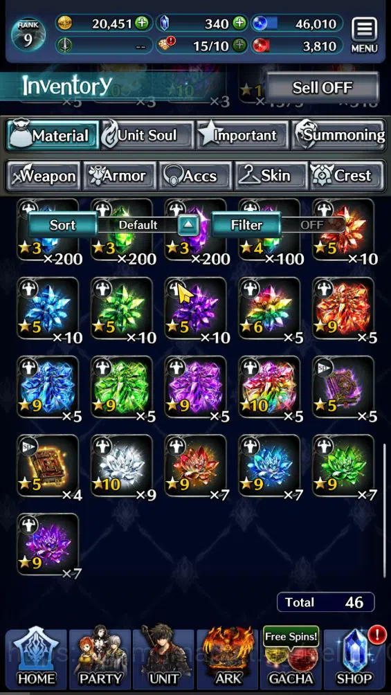 Last Cloudia Accounts GLOBAL|Rank 9| Top Tier Unit [Emperor Lonardo, Ark image 8
