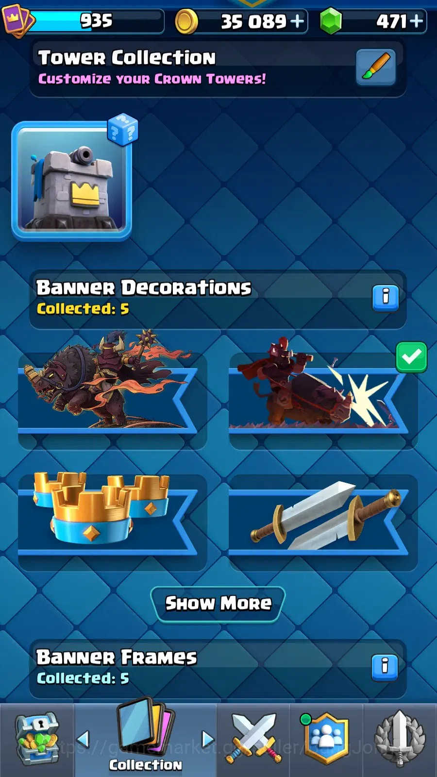 Clash Royale Accounts CL 935|KTL 12|Trophy  7382|Card 103|1 Hero|6 EVO|A image 14