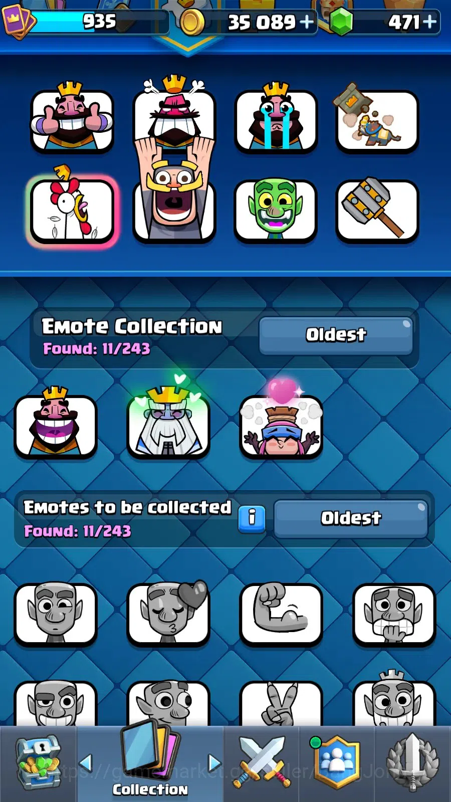 Clash Royale Accounts CL 935|KTL 12|Trophy  7382|Card 103|1 Hero|6 EVO|A image 15