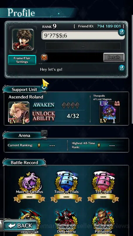 Last Cloudia Accounts Global Rank 9|TopTierUnits (A. Roland, POG Zero, G image 5