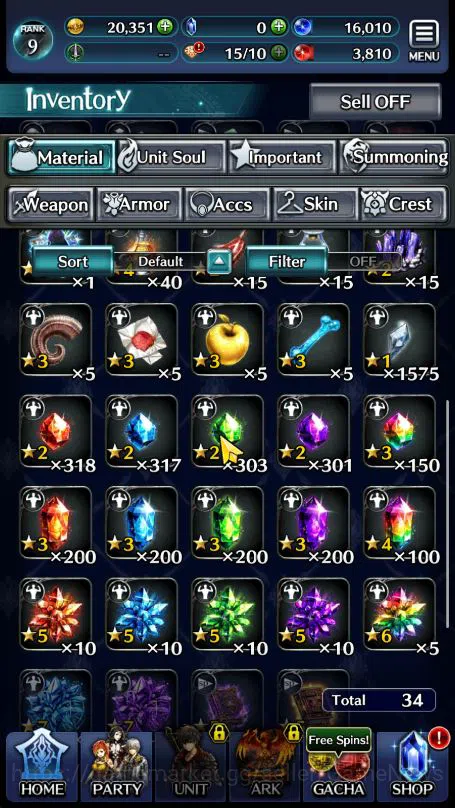 Last Cloudia Accounts Global Rank 9|TopTierUnits (A. Roland, POG Zero, G image 6