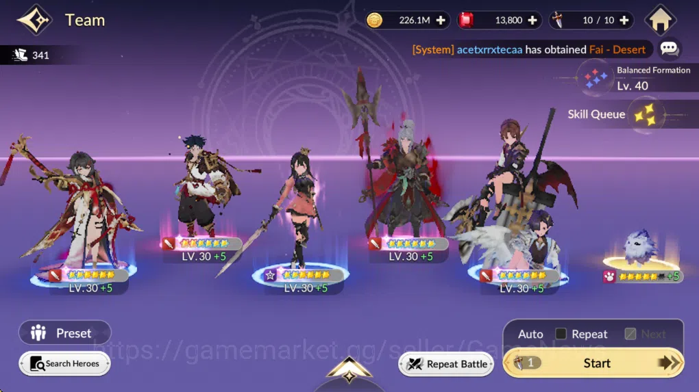 Seven Knights Re:Birth Accounts GLOBAL SEA ENDGAME| Full 5/5 Old-7k + 21 TC6+ (Ido image 11