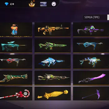 Free Fire Accounts Akun Free Fire, SG terompet,  vault lumayan, emote lumayan, collection on