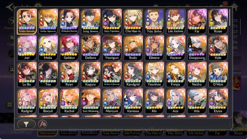 Seven Knights Re:Birth Accounts Global|Full 1
