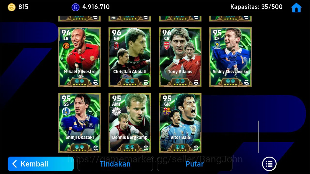 eFootball Accounts ANDROID|PW 3218|Epic Pepe, S Gerrard, F Cannavaro| image 7