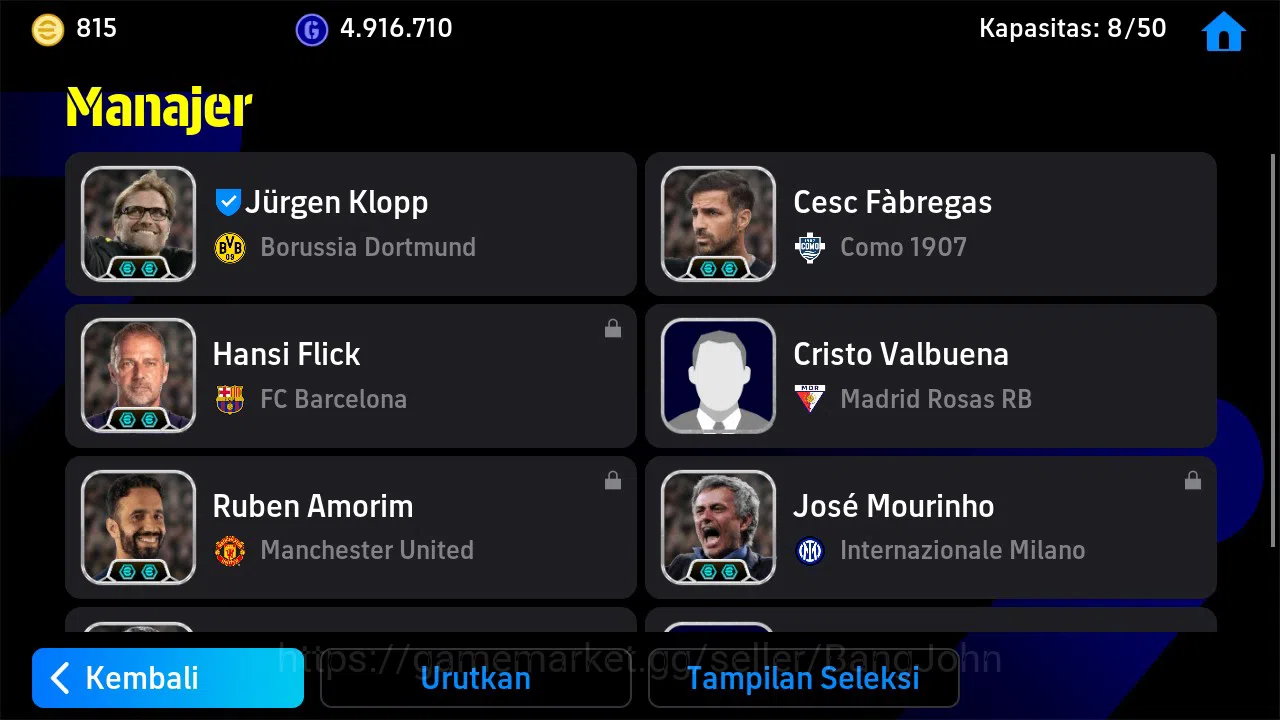 eFootball Accounts ANDROID|PW 3218|Epic Pepe, S Gerrard, F Cannavaro| image 8