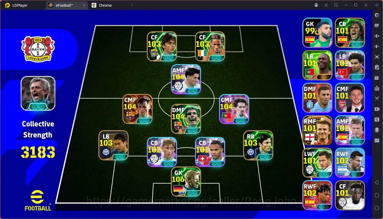 eFootball Accounts Mobile |PW 3183|Bigtime Pedri,Beckham,Makalele|Epi image 1