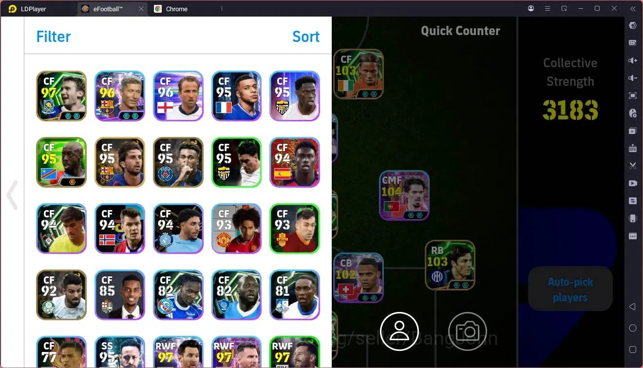 eFootball Accounts Mobile |PW 3183|Bigtime Pedri,Beckham,Makalele|Epi image 2