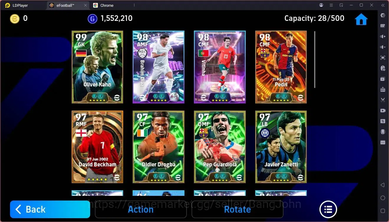 eFootball Accounts Mobile |PW 3183|Bigtime Pedri,Beckham,Makalele|Epi image 4