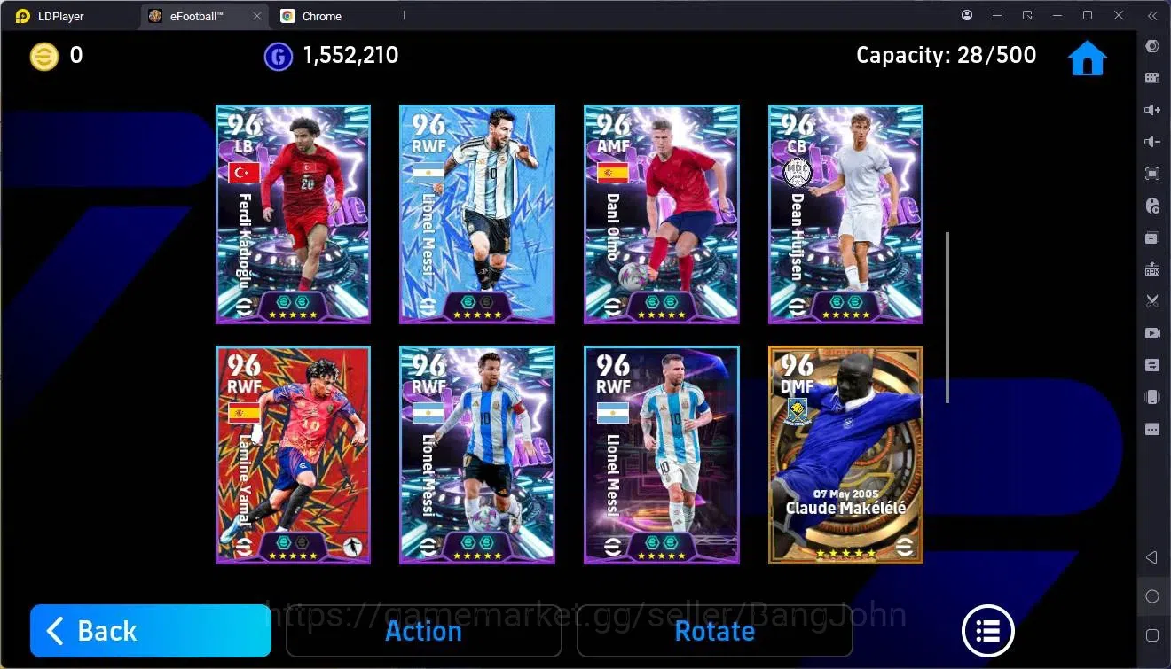 eFootball Accounts Mobile |PW 3183|Bigtime Pedri,Beckham,Makalele|Epi image 5