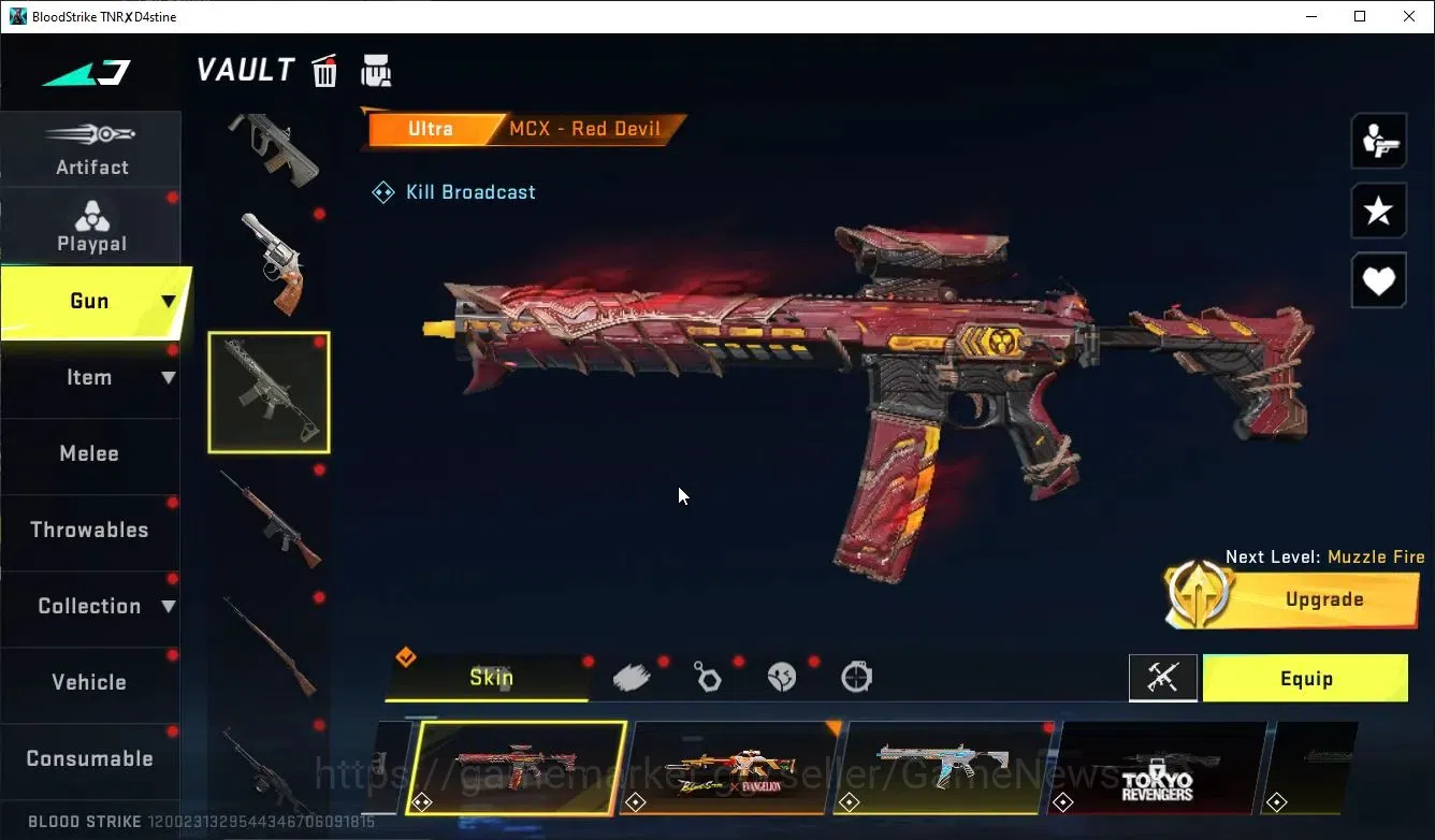Blood Strike Accounts ASIA|ETERNAL Ethan-Allien,Collab Karl98,QBZ95,EVA- image 16