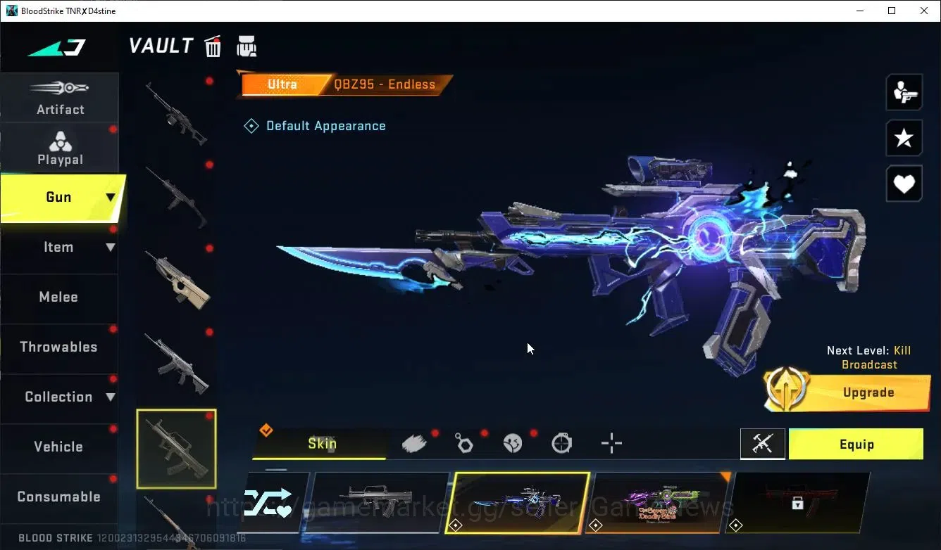 Blood Strike Accounts ASIA|ETERNAL Ethan-Allien,Collab Karl98,QBZ95,EVA- image 17