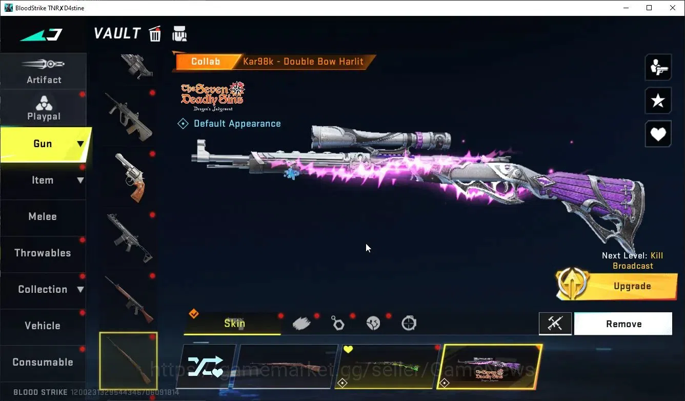 Blood Strike Accounts ASIA|ETERNAL Ethan-Allien,Collab Karl98,QBZ95,EVA- image 8