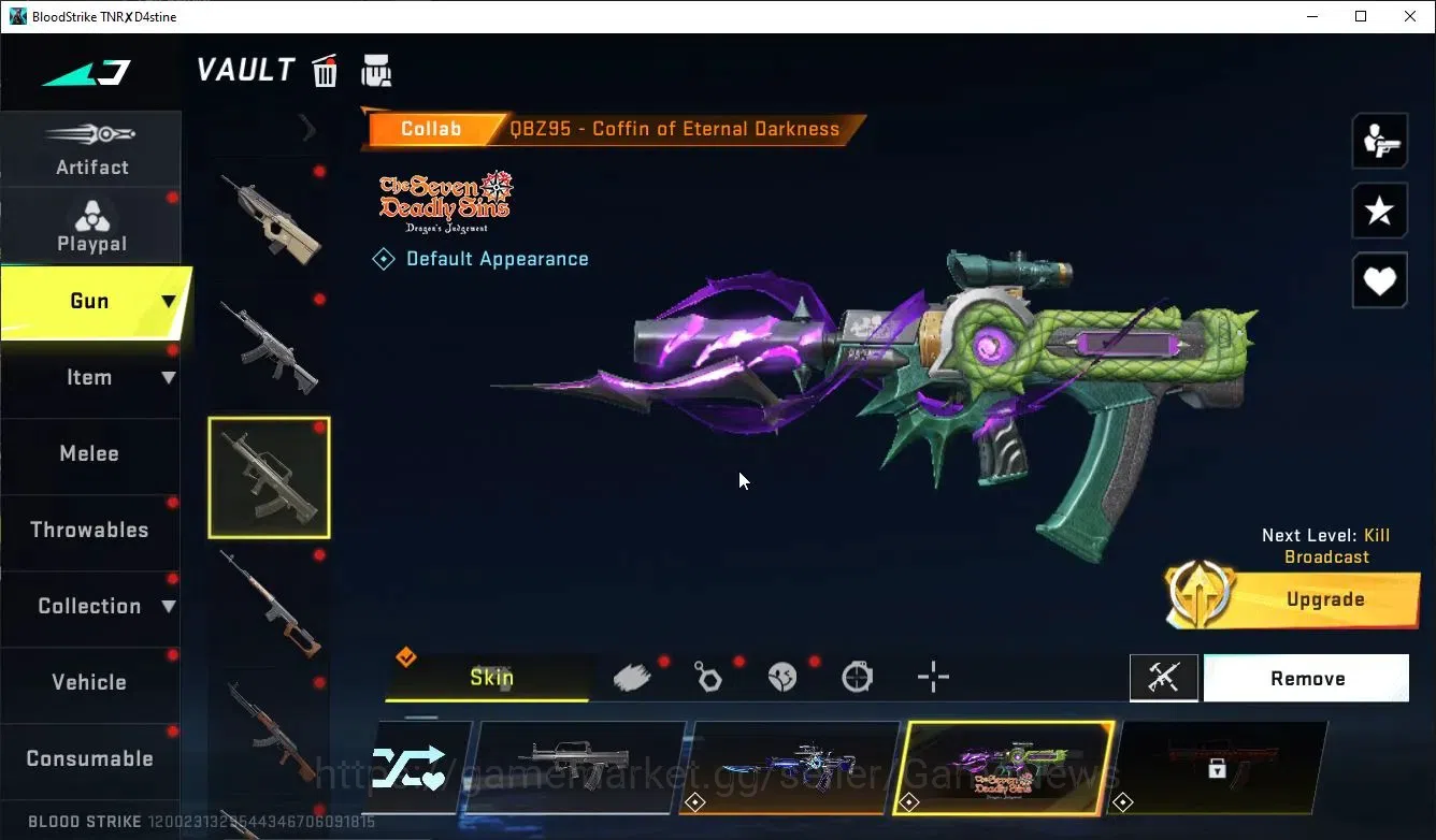Blood Strike Accounts ASIA|ETERNAL Ethan-Allien,Collab Karl98,QBZ95,EVA- image 9