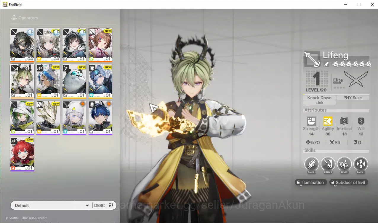 Arknights: Endfield Accounts Asia|Day3 Login|Meta SSR Lifeng & Ardelia + Other  image 1