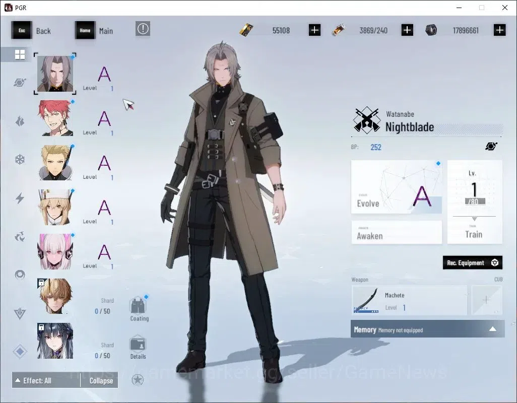 Punishing: Gray Raven Accounts Asia|Lvl 88|55,1K BC+19,3K YC+10,2K BlueC|SSS Seca image 5