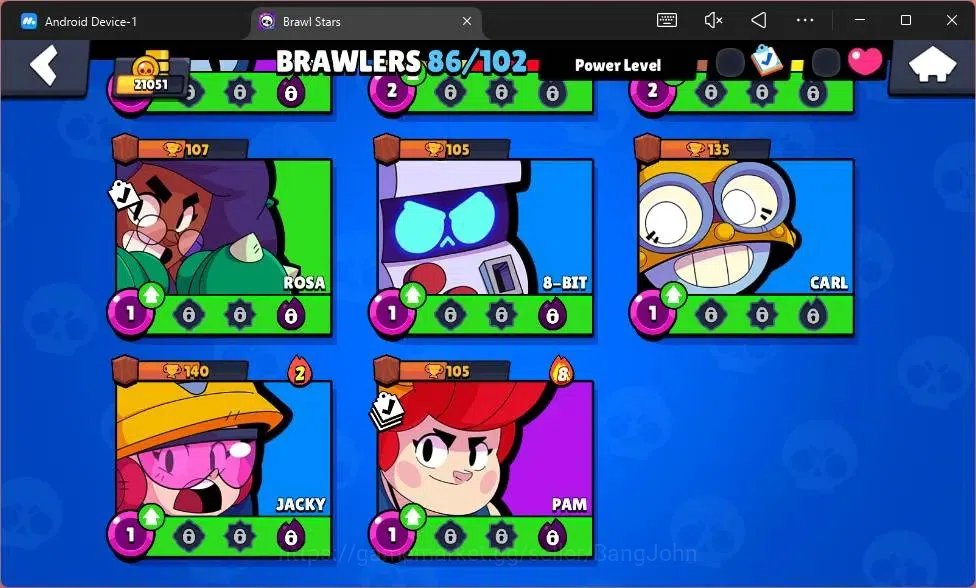 Brawl Stars Accounts Global|21051 Thropy|86 Brawler|18 Max Hypercharge( image 16