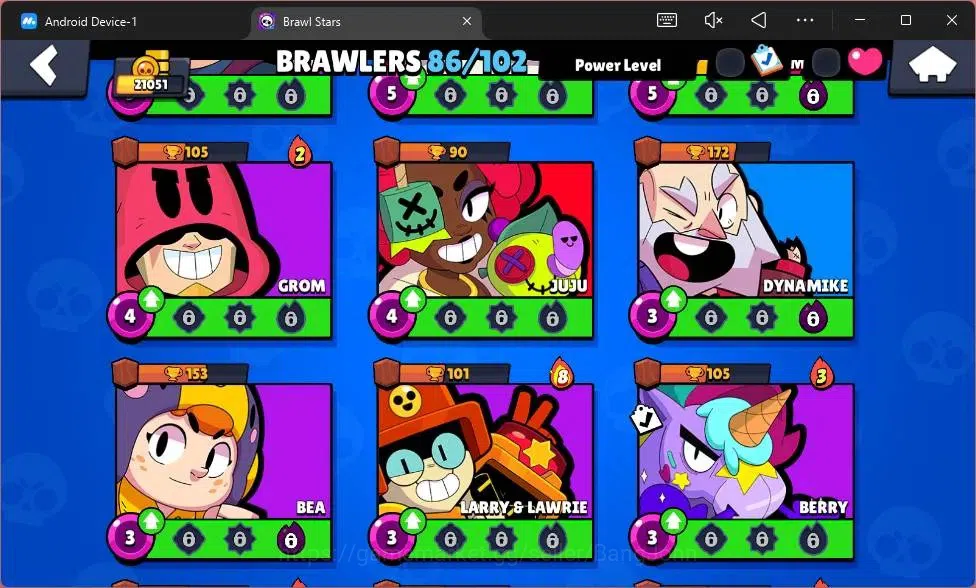 Brawl Stars Accounts Global|21051 Thropy|86 Brawler|18 Max Hypercharge( image 18