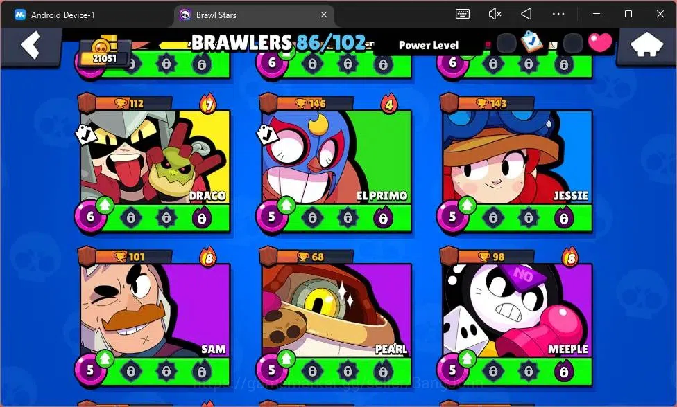 Brawl Stars Accounts Global|21051 Thropy|86 Brawler|18 Max Hypercharge( image 19
