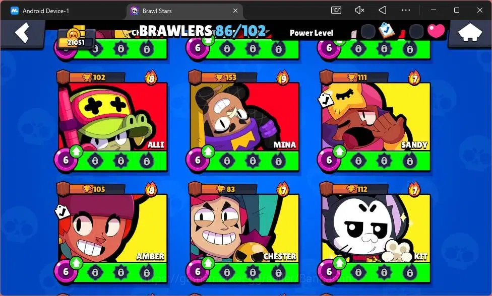 Brawl Stars Accounts Global|21051 Thropy|86 Brawler|18 Max Hypercharge( image 20